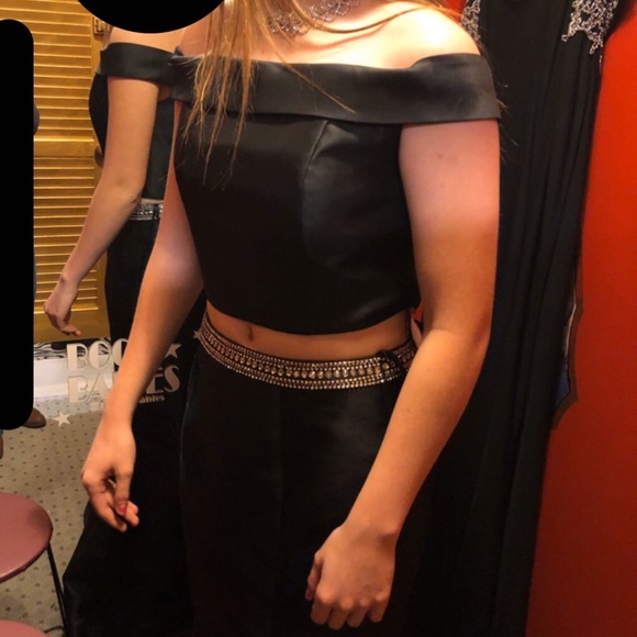 Black Prom Dress - Picture 1 of 4